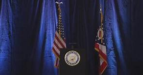 Senator Rob Portman holds a press conference