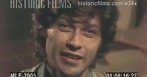 ROBBIE ROBERTSON from "The Band" INTERVIEW 1975