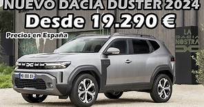 Precios Oficiales del Nuevo Dacia Duster 2024 | Desde menos de 20.000 €