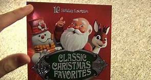 Classic Christmas Favorites 10 Holiday Favorites DVD Box Set Unboxing