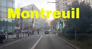 Montreuil 4K- Driving- French region