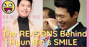 THE REASONS BEHIND HYUN BIN’S SWEET SMILE ❤️