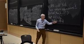 Gilbert Strang's Final MIT Lecture