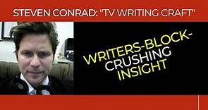 The Craft of the Writer/Director with Steven Conrad.