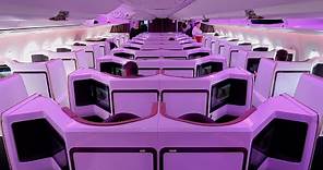 Virgin Atlantic A350 (new) Upper Class from London to New York: a fabulous flight experience!