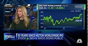 Hilton Worldwide CEO: The demand for meetings and events in big cities is off the hook
