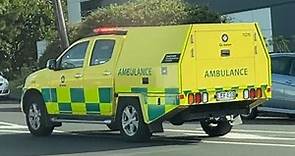 New Zealand St John Ambulance Responding Sirens and Lights