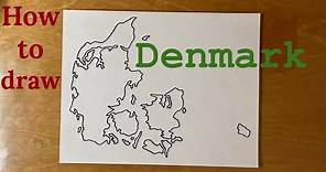 How to Draw Denmark