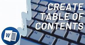 How to Create Hyperlinked Table of Contents in Word