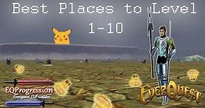 Everquest - Where to level: 1-10 Leveling Guide (TLP)