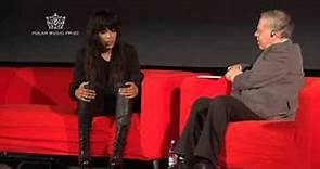 Loreen interviewd by Billboard journalist Fred Bronson at Polar Music Talks 2012