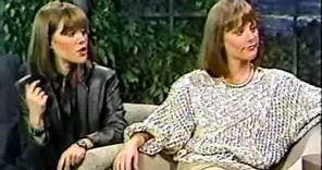 Jean and Liz Sagal on the Tonight Show, 1984