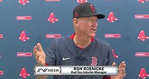 Ron Roenicke Live News Conference From Red Sox Spring Training