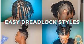 Easy Dreadlocks Styles 2021 | Hightop Dreadlock Styles | How To: Dreadlock Styles
