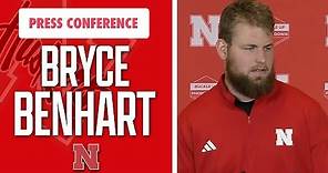 Nebraska Football OT Bryce Benhart on young QBs & being a veteran in the room I Huskers I GBR