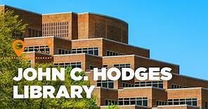 Tour the University of Tennessee, Knoxville’s Hodges Library