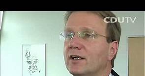 Interview mit CDU-Generalsekretär Ronald Pofalla vor dem CDU-Parteitag