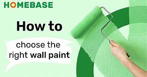 How to choose the right wall paint | Decorating Ideas | Homebase