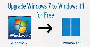 How to Upgrade Windows 7 to Windows 11 for Free