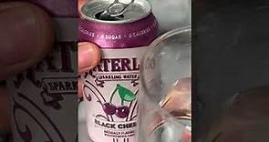 Waterloo Black Cherry Sparkling Water Review