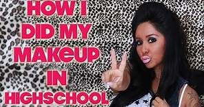 SNOOKI'S HOW I DID MY MAKEUP IN HIGH SCHOOL