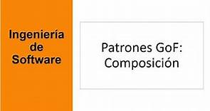 Patrones GoF - Composición