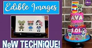 UPDATED! Using My Edible Image Printer | How To Print And Cut Edible Images