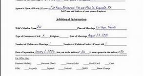 Pennsylvania Mutual Consent Divorce Forms