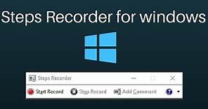 FREE Screen Recorder IN Windows 10 2018 QUICK and EASY
