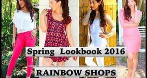 Spring Lookbook 2016 - RAINBOW SHOPS | Caroland