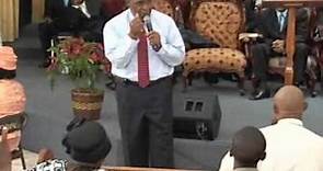 Sunday 19, Feb 2012 Morning Service "Preacher: Bishop Bobby Stewart" Words to Rest on