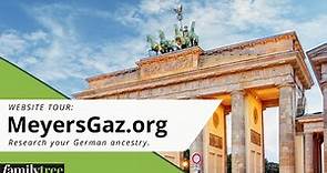 MeyersGaz.org German Genealogy Website: A Quick Tour