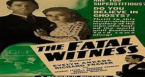 The Fatal Witness 1945- Evelyn Ankers Richard Fraser George Leigh Barbara Everest