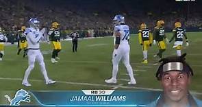 Jamaal Williams Naruto Player Introduction | Lions vs Packers