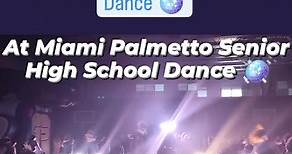 Miami Palmetto Senior High School Dance 🪩#miamipalmettoseniorhighschool