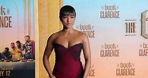 Karrueche Tran - premiere of The Book of Clarence #karruechetran