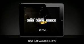 FULL METAL JACKET DIARY iPad App Demo Video
