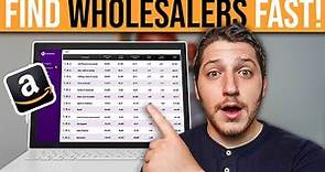 The BEST Way To Find Wholesale Suppliers For Amazon FBA & Dropshipping