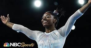 Simone Biles debuts historic new move and wins first competition of 2021 | NBC Sports
