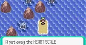 Pokemon Ruby/Sapphire/Emerald - All Heart Scale Locations