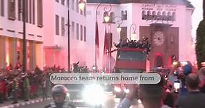 Morocco team returns home after successful World Cup - Sports