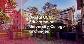 Digital UCG: Education at University College Groningen