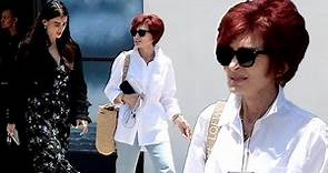 Sharon Osbourne enjoys a rare outing with daughter Aimee Osborne in LA