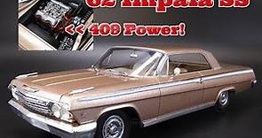 1962 Chevy Impala SS 409 Hardtop 1/25 Scale Model Kit Build Review Revell 85-4466