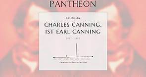 Charles Canning, 1st Earl Canning Biography - English statesman and Governor-General of India