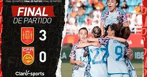 España [3-0] China | Resumen Final | Fútbol Femenil Amistoso Internacional