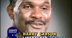 Harry Carson Giants LB 1989 HD