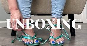 Nine West High Heel Sandals Unboxing & Review | Shoe Fashion Essentials 2022