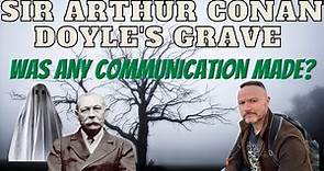 Sir Arthur Conan Doyle's Grave - Author (Sherlock Holmes) and Spiritualist