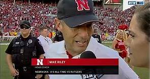 Mike Riley Talks About Win vs. Rutgers